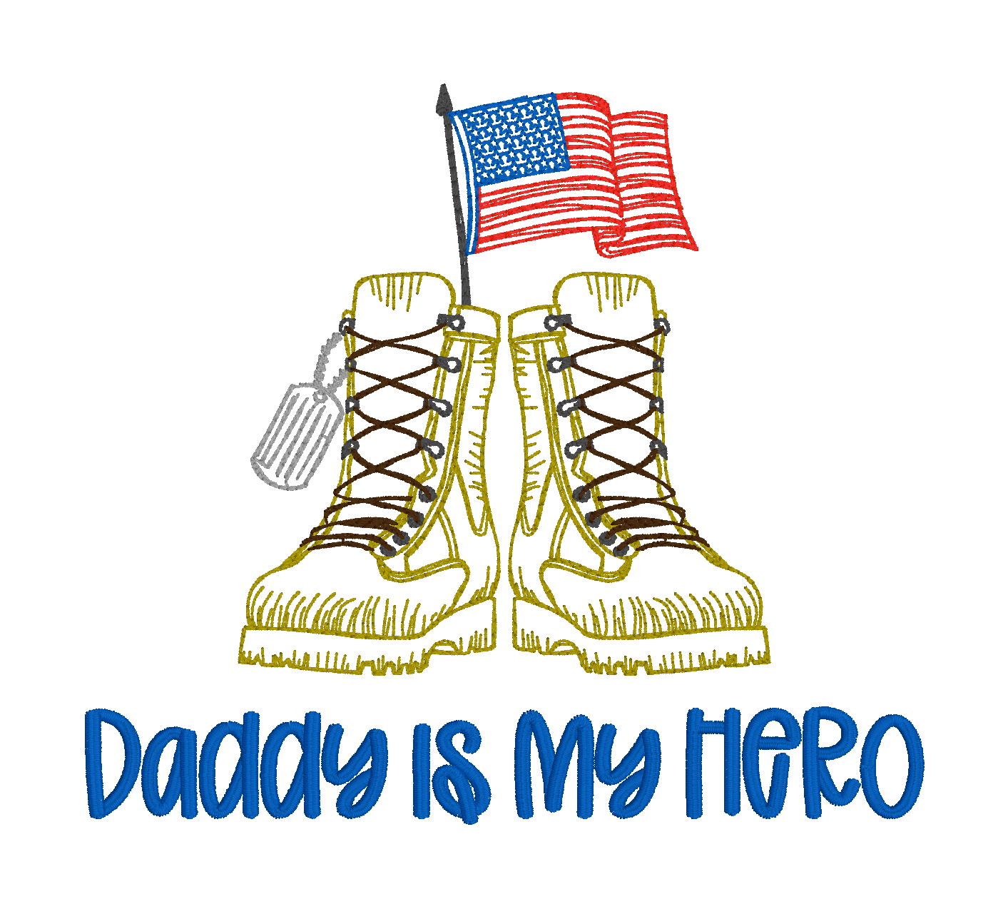 DADDY IS MY HERO