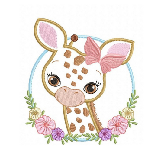 GIRAFFE AND BUTTERFLY