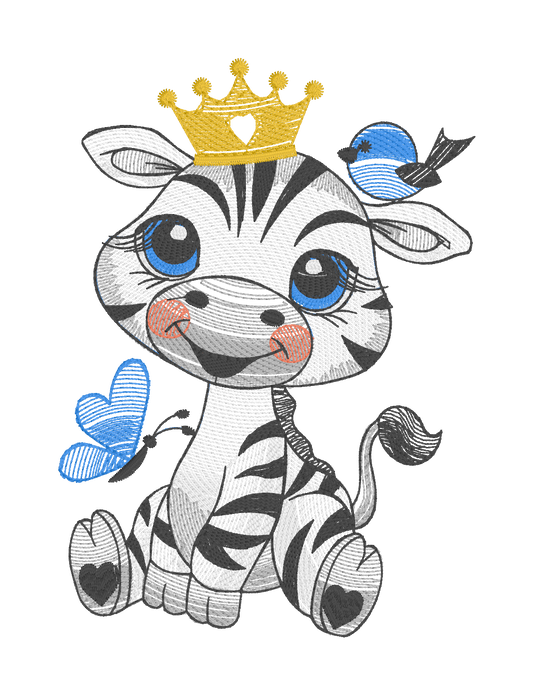 BABY KING BOY ZEBRA