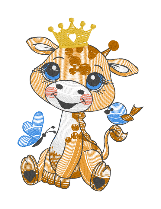 BABY KING BOY GIRAFFE