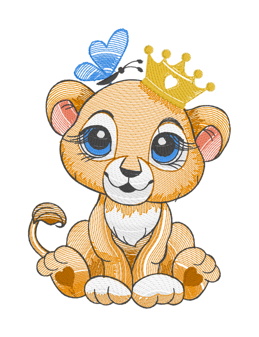 BABY KING BOY LION