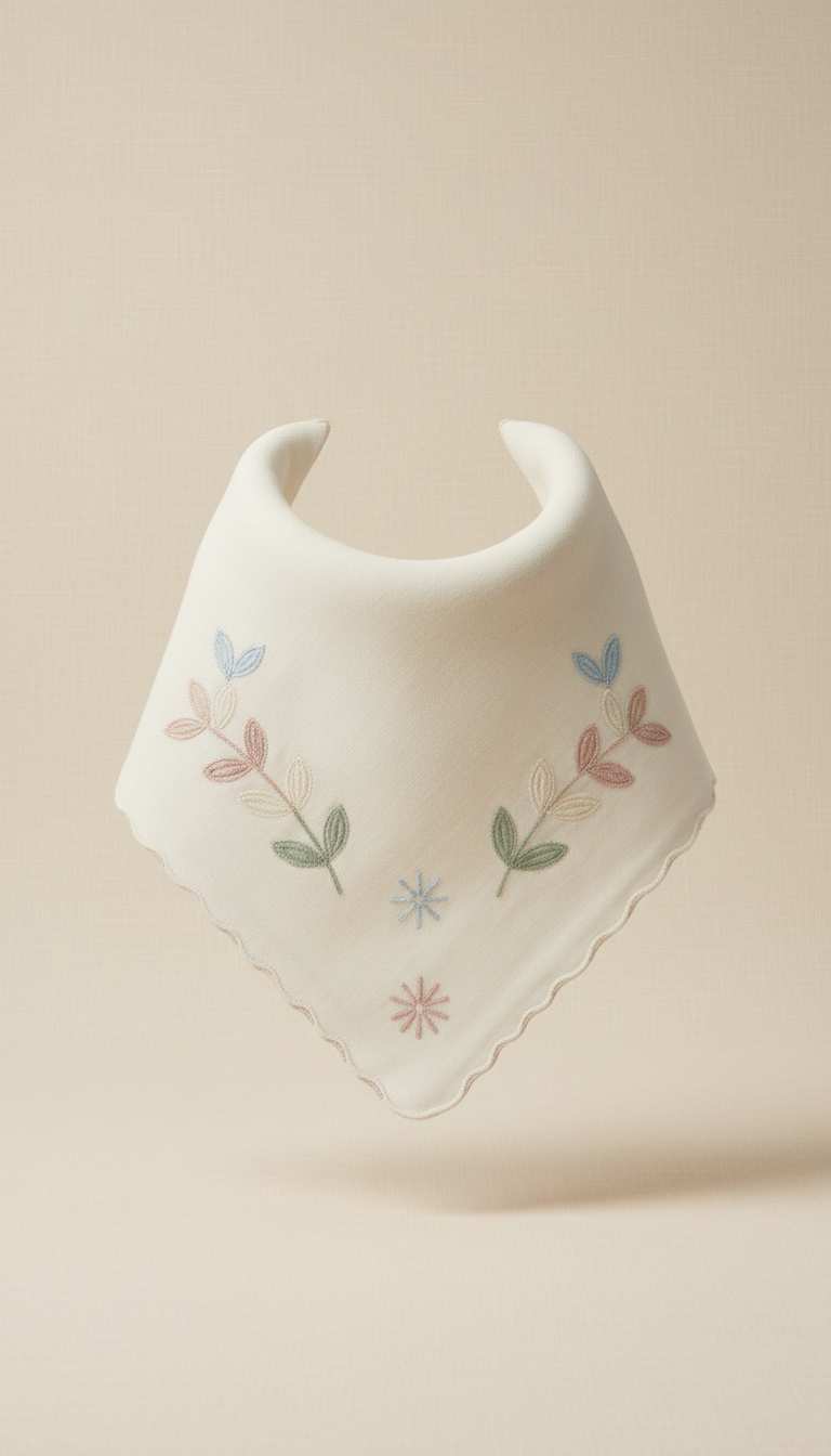 Personalized Embroidered Burp Cloth