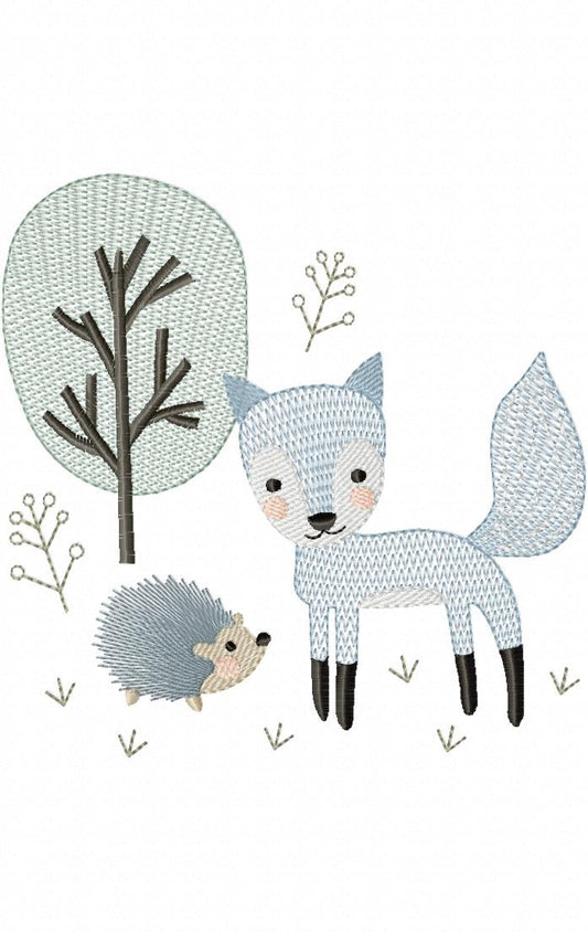 FOX AND HEDGEHOG