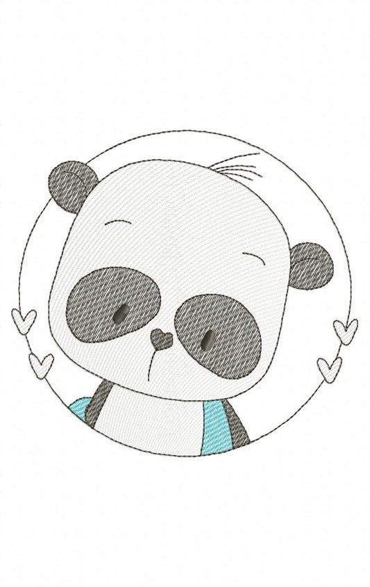 PANDA BOY CUTE FRAME