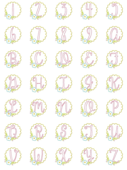 MONOGRAM - SPRING SCALLOP