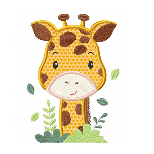 GIRAFFE IN THE FOREST