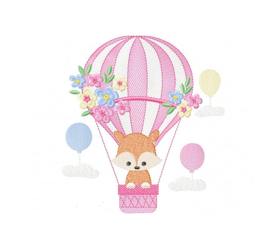 FOX PINK BALLOON